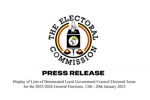 Display of Lists of Demarcated Local Government Council Electoral Areas